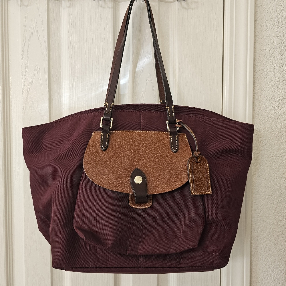 Dooney & Bourke Large Nylon Tote Bag